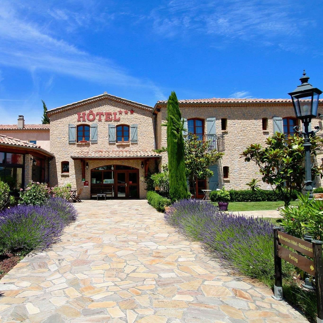 Logis Hotel Restaurant Le Mas De Mon Pere Saint-Jean-le-Centenier Zewnętrze zdjęcie
