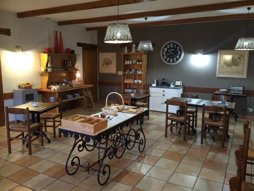 Logis Hotel Restaurant Le Mas De Mon Pere Saint-Jean-le-Centenier Zewnętrze zdjęcie