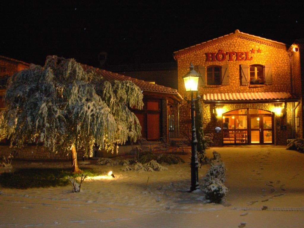 Logis Hotel Restaurant Le Mas De Mon Pere Saint-Jean-le-Centenier Zewnętrze zdjęcie