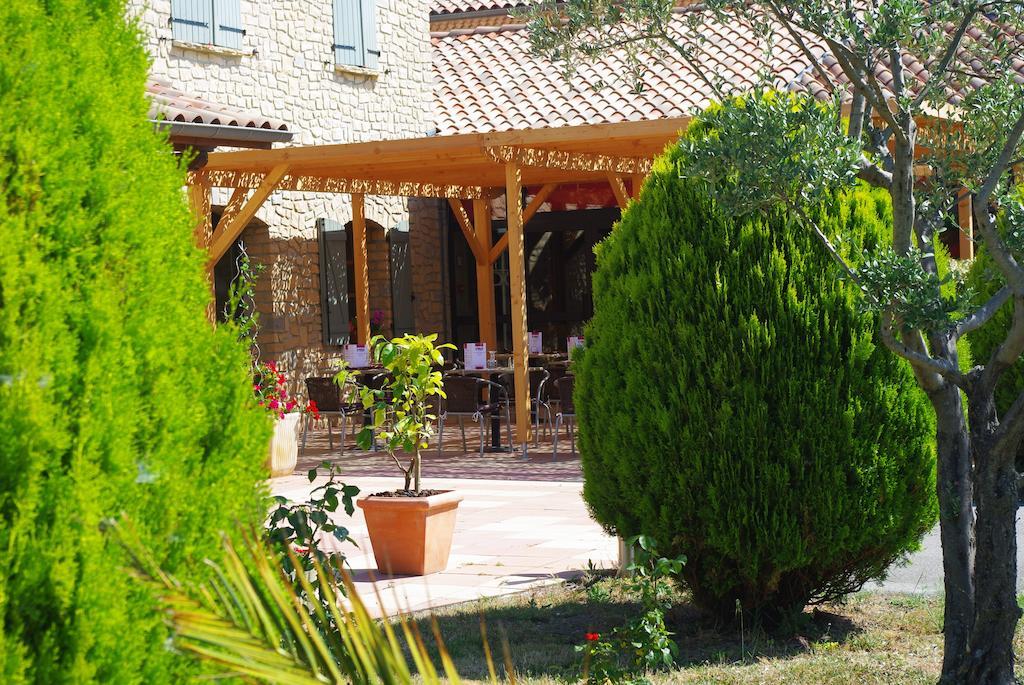 Logis Hotel Restaurant Le Mas De Mon Pere Saint-Jean-le-Centenier Zewnętrze zdjęcie