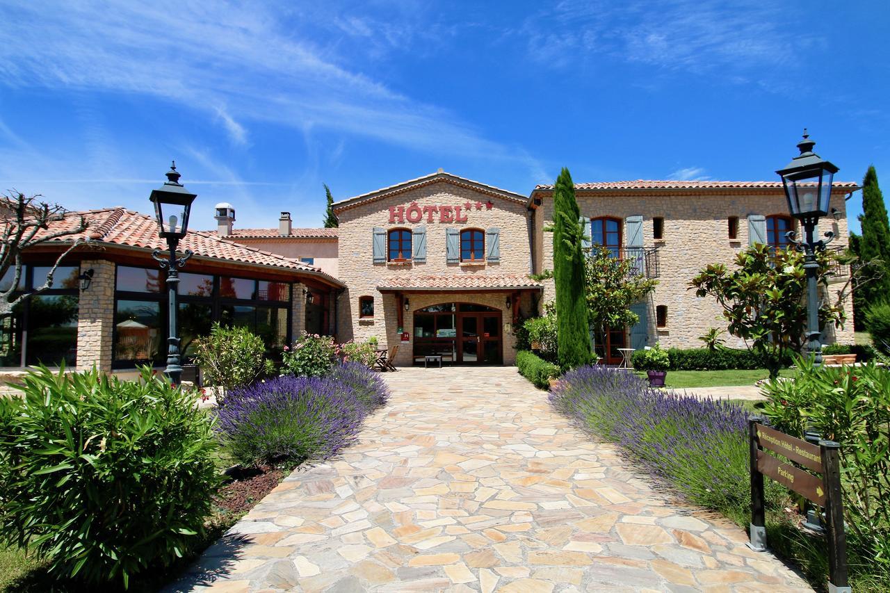 Logis Hotel Restaurant Le Mas De Mon Pere Saint-Jean-le-Centenier Zewnętrze zdjęcie